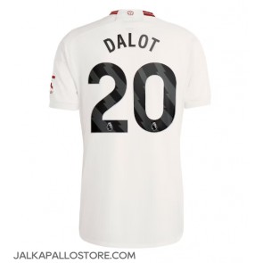 Manchester United Diogo Dalot #20 Kolmaspaita 2023-24 Lyhythihainen